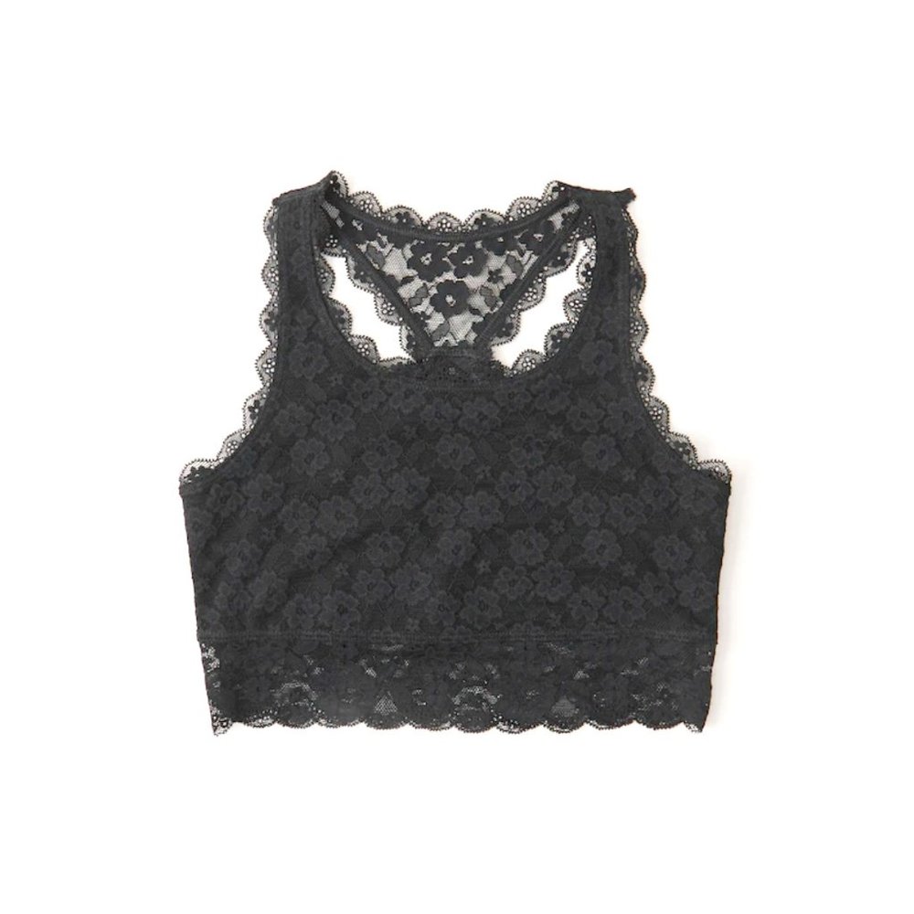 abercrombie kids Bralettes in peach and navy